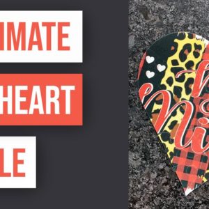 ❤️ How To Sublimate Felt Heart Puzzle