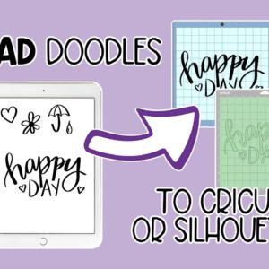 ❤️ How to Use iPad Procreate with Cricut or Silhouette