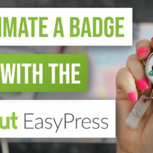 ❤️ Sublimate A Badge Reel With The Cricut EasyPress