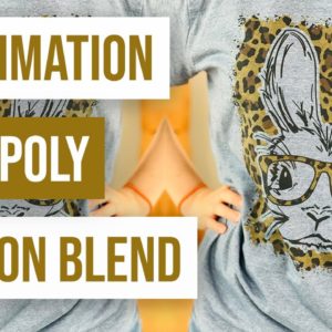 ❤️ Sublimation On A Poly Cotton Blend