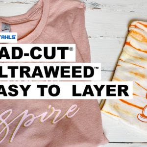 Easily Layer Heat Transfer Vinyl with CAD-CUT® UltraWeed™