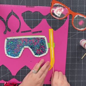 Easy DIY Photobooth Props with Cricut Maker | Summer Party Mystery Box