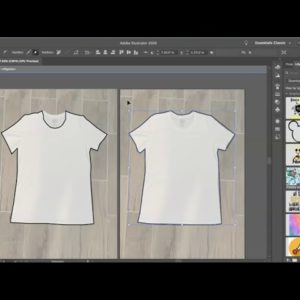 Creating/Making a T Shirt Template in Illustrator for Sublimation, HTV Iron-on, Screen Print Design