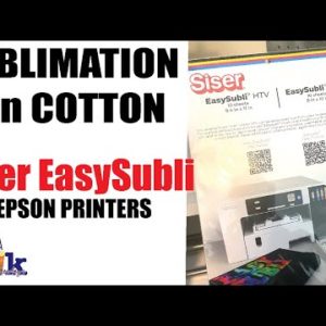 Craft-Tea Talk | Siser EasySubli & Mask and Epson Printers | Sublimation on Cotton & Dark Colors