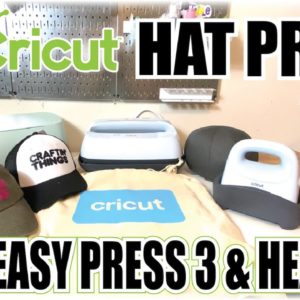 NEW!!! CRICUT HAT PRESS & EASY PRESS 3 |  UNBOXING | CRICUT HEAT APP ANNOUNCEMENT