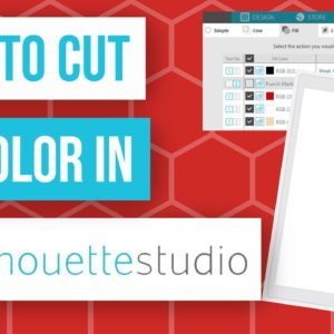 🌟 How to Cut by Color in Silhouette Studio