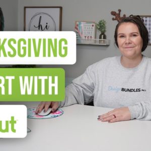 🌟 Thanksgiving TShirt With Cricut