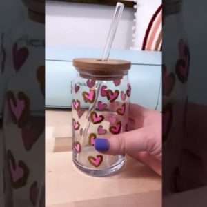 🍻 Beer Can Glass With Cricut Joy