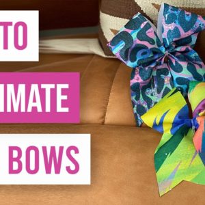 🎀 How to Sublimate Hair Bows