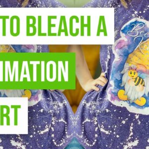 👕 How To Bleach A Sublimation T shirt