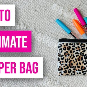 👛How To Sublimate A Zipper Bag