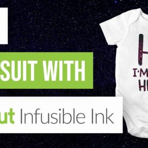 👶 Baby Bodysuit with Cricut Infusible Ink