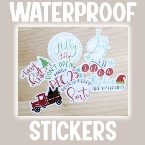 💦 How to Print and Cut Waterproof Stickers