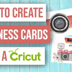 💼 How to Create Business Cards with Cricut