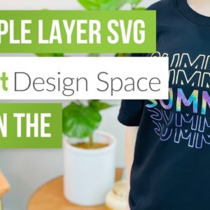 📱 Multiple layer SVG Cricut Design Space App On The Ipad