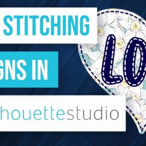 🔥 How to Create Faux Stitching in Silhouette Studio