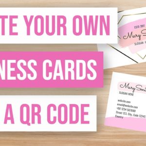 🔥 How to Create Your Own Business Cards with a QR Code