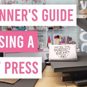 🤓 Beginners Guide to Using a Heat Press