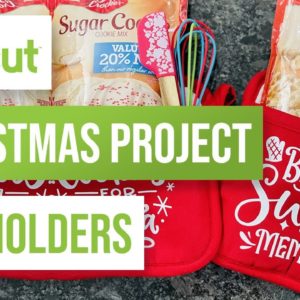 🤩 Cricut Christmas Project Pot Holders