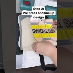 🤩 How to Press a Tote Bag with Heat Press