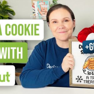 🥛 How to Make a Santa Cookie Tray With Cricut