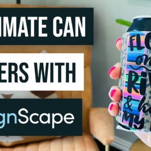 🥤 Sublimate Can Coolers With Design Scape