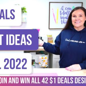 🥳 $1 Deals Crafts April 2022