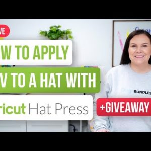 🧢 How to Apply HTV to a Hat With Cricut Hat Press