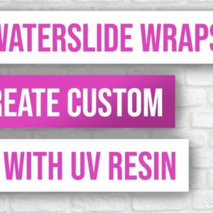 🖌How to Use Waterslide Wraps to Create Custom Pens with UV Resin