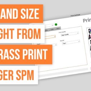 🖨 How To Print And Size Straight From Sawgrass Print Manager SPM