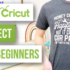 🥰 Easy Cricut Project for Beginners | Beginner Cricut Tshirt Ideas