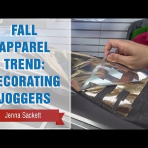 Fall Apparel Trend: Decorating Joggers