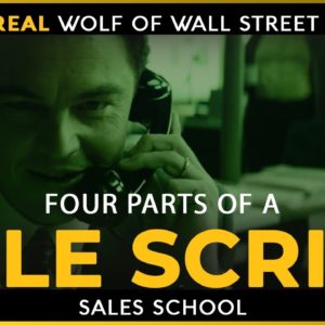 Four Parts Of A Sale Script | Free Sales Training Program | Sales School