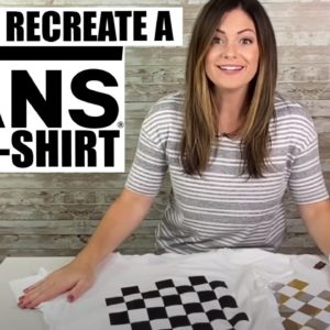 Fun Ways to Recreate Retail T-Shirts | Making a Vans T-Shirt at Home