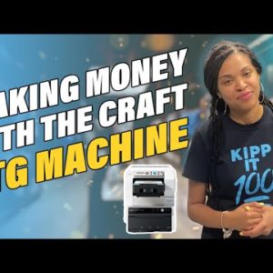 Making Money With The Craft DTG Machine Roland BT-12 (Crafts That Make Cents)