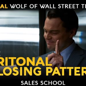 The Tritonal Closing Pattern | Free Sales Training Program | Sales School with Jordan Belfort