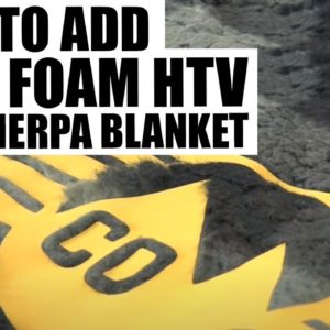 Get This Look: Decorate a Sherpa Blanket with HTV