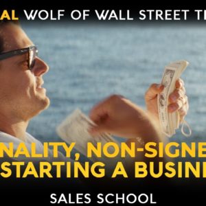 Tonality, Non-Signers and Starting a Business | Free Sales Training Program | Sales School