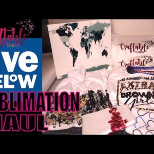 Five Below Sublimation Haul | Sublimate Polyester Hoodies, Clothes, Canvas, Pillowcases & More Items