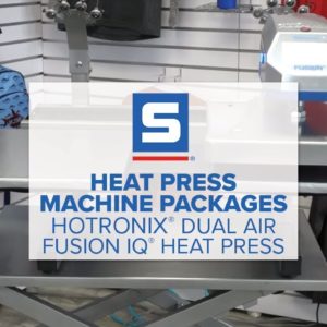 Heat Press Machine Packages Feat. the Hotronix® Dual Air Fusion IQ®