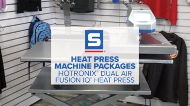 Heat Press Machine Packages Feat. the Hotronix® Dual Air Fusion IQ®