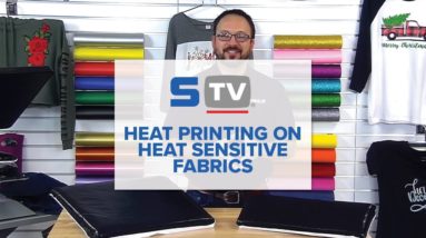 Heat Printing on Heat Sensitive Fabrics