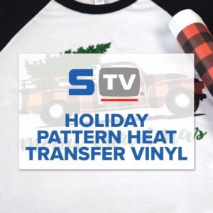 Holiday Pattern Heat Transfer Vinyl