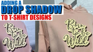 How to Add a Drop Shadow Effect to T-Shirt Artwork