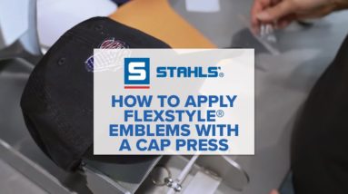 How to Apply FlexStyle® Emblems with a Cap Press