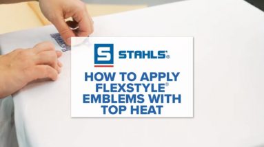 How to Apply FlexStyle® Emblems with Top Heat