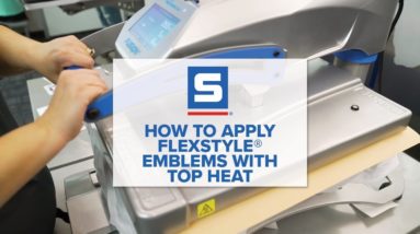 How to Apply FlexStyle® Emblems with Top Heat REPLACED