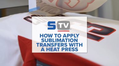 How To Apply Sublimation Transfers with a Heat Press