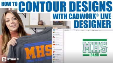 How to Contour a Design with CadworxLIVE | Trapping & Contour Methods