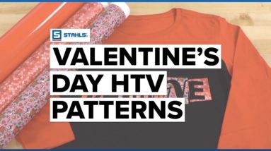 How to Create a Custom T-Shirt with Valentine's Day HTV Patterns